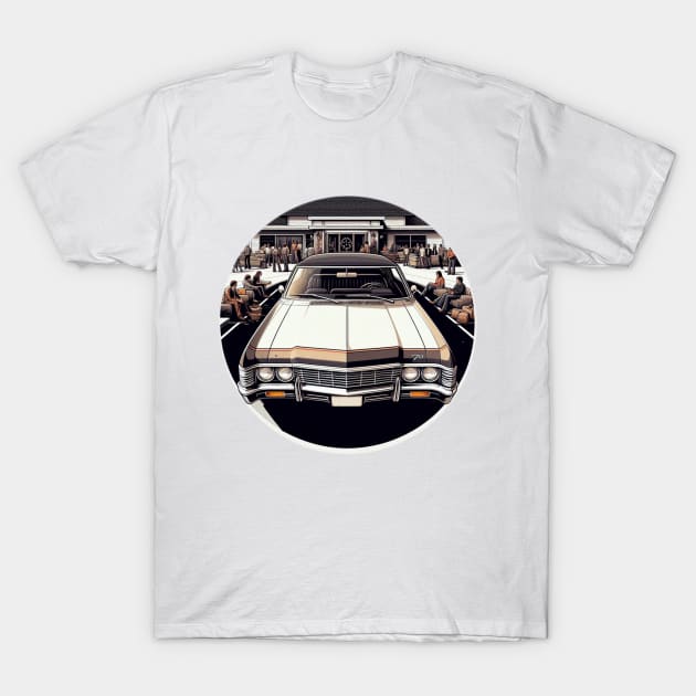 70s Chevrolet Impala T-Shirt by VintageCarsShop